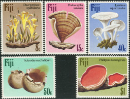 Fiji 1984 SG670-674 Fungi Set MNH - Fidji (1970-...)