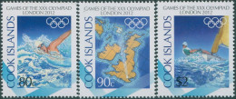 Cook Islands 2012 SG1655-1657 Olympics Set MNH - Cook