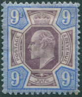 Great Britain 1902 SG250 9d Dull Purple And Ultramarine KEVII MH - Unclassified