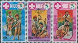 Niue 1983 SG479-481 Scouts Set MNH - Niue