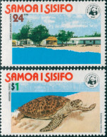 Samoa 1978 SG506-507 Turtle Conservation Set MLH - Samoa (Staat)