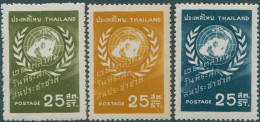 Thailand 1957 SG394-400 UN Day Set MNH - Tailandia
