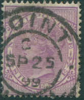 Natal 1874 SG103 6d Lilac QV FU - Natal (1857-1909)