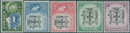 Jamaica 1956 SG170-174 QEII Fort Charles And Arms MLH - Jamaica (1962-...)