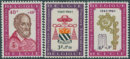 Belgium 1961 SG1784-1786 Archbishopric Of Malines Set MNH - Sonstige & Ohne Zuordnung