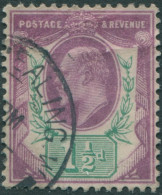 Great Britain 1902 SG224 1½d Purple And Green KEVII FU - Unclassified