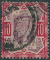 Great Britain 1902 SG254 10d Dull Purple And Carmine KEVII FU - Unclassified