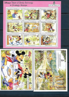 Grenadines Of St Vincent - 1992 - Disney: Little Red Riding Hood - Yv 803/11 + Bf 93/94 - Disney