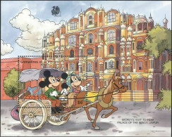 Grenadines Of St Vincent - 1989 - Disney: Mickeys Visit To India Palace - Yv Bf 27 - Disney