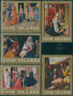 Cook Islands 1966 SG194a-198a Christmas P13x14 Set MNH - Cook