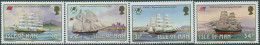 Isle Of Man 1988 SG385-388 Manx Sailing Ships Set MNH - Man (Eiland)