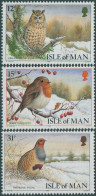 Isle Of Man 1988 SG396-398 Christmas Manx Birds Set MNH - Man (Ile De)