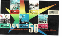 BLOK 158-EXPO 58-OBP 3804/3808-XX - 2002-… (€)