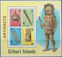 Gilbert Islands 1976 SG47 Artefacts MS MNH - Kiribati (1979-...)