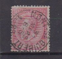 BELGIË - OBP - 1884/91 - Nr 46 T0 (MONT-St-GUIBERT) - Coba + 4.00 € - 1884-1891 Léopold II