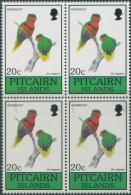 Pitcairn Islands 1990 SG385 20c Lory Block MNH - Islas De Pitcairn