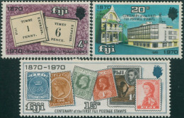 Fiji 1970 SG432-434 Stamp Centenary Set MNH - Fidji (1970-...)