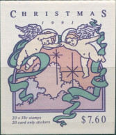 Australia Booklet 1991 SG1309 38c Christmas MNH - Sonstige & Ohne Zuordnung