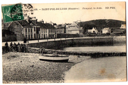 CPA 29 - SAINT POL DE LEON (Finistère) - 639. Pempoul, La Jetée - ND Phot - Saint-Pol-de-Léon