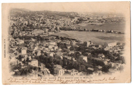 CPA ALGERIE - ALGER - 109. Vue Générale Prise De Mustapha (dos Non Divisé) - Alger