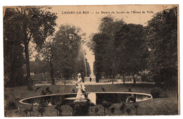 CPA 94 - CHOISY LE ROI (Val De Marne) - 14. Le Bassin Du Jardin De L'Hôtel De Ville - ELD - Choisy Le Roi
