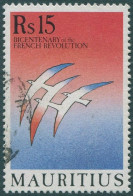 Mauritius 1989 SG821 R15 Birds Logo FU - Mauricio (1968-...)