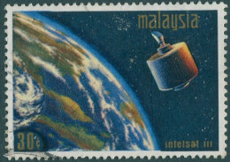 Malaysia 1970 SG63 30c Intelstat III FU - Malasia (1964-...)
