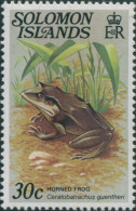 Solomon Islands 1979 SG398A 30c Horned Frog MNH - Salomoninseln (Salomonen 1978-...)
