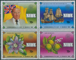 Niue 1983 SG475-478 Commonwealth Day Set MNH - Niue
