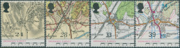 Great Britain 1991 SG1578-1581 QEII Ordance Survey Maps Set MNH - Unclassified