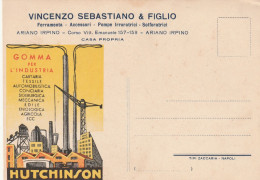 Cartolina - Postcard / Non Viaggiata /  Vincenzo Sebastiano E Figli - Ferramenta - Ariano Irpino. - Advertising