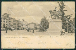 Verona Città Corso Vittorio Emanuele Cartolina VK1963 - Verona