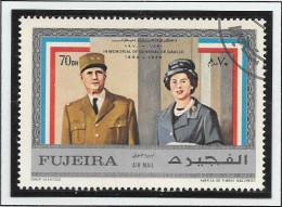 08	15 088		Émirats Arabes Unis - FUJEIRA - De Gaulle (Generaal)
