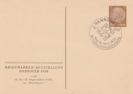 Allemagne Entier Postal Illustré 1938 - Cartoline