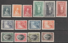 1926 - TURQUIE - SERIE COMPLETE YVERT N°695/708 * / OBLIT MLH / USED - COTE = 78.5 EUR - Nuevos