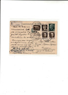 Italy / Stationery / Registered Postcards / Pasturo - Unclassified