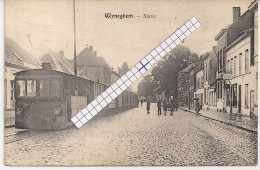 WYNEGHEM-WIJNEGEM"DE STATIE MET STOOMTRAM" - Wijnegem