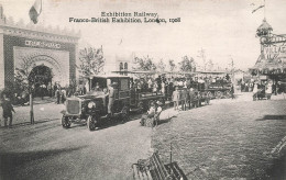 ROYAUME UNI - London - Exhibition Railway - Franco-British Exhibition 1908 - Animé - Carte Postale Ancienne - Andere & Zonder Classificatie