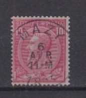 BELGIË - OBP - 1884/91 - Nr 46 T0 (MAZY) - Coba + 4.00 € - 1884-1891 Leopold II