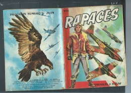 Bd " Rapaces   " Bimensuel N° 21 " Arme De Choc   "      , DL  2è Tri. 1962 - BE- RAP 0603 - Rapaces