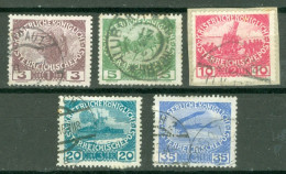 Autriche  Yv 138/142  Ou ANK 180/184 Ob B/TB  - Used Stamps