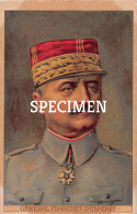 General Franchet D'Espérey - Characters
