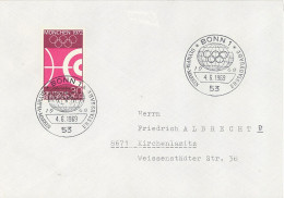 GERMANY. FDC. OLYMPIC GAMES MUNICH 1972 - 1961-1970