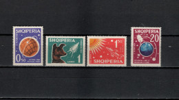 Albania 1962 Space Exploration Set Of 4 MNH - Europa