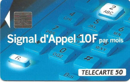 France: France Telecom 10/93 F421A Signal D'Appel - 1993