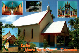 CPM - FAKARAVA - Atoll Des TUAMOTU - Église ...  Edition Photo Guy Lavigne - Französisch-Polynesien