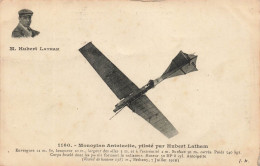 TRANSPORTS - Monoplan Antoinette Piloté Par Hubert Latham - Carte Postale Ancienne - Other & Unclassified