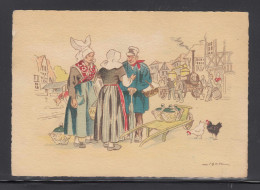 CARTE POSTALE NON CIRCULEE  FETES - COUTUMES ET COSTUMES - Other & Unclassified