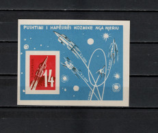 Albania 1962 Space Exploration S/s Imperf. MNH -scarce- - Europa