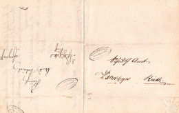 Württemberg 1873, 2x Postablage Enzvaihingen Innen U. Aussen Auf Wende Brief  - Cartas & Documentos
